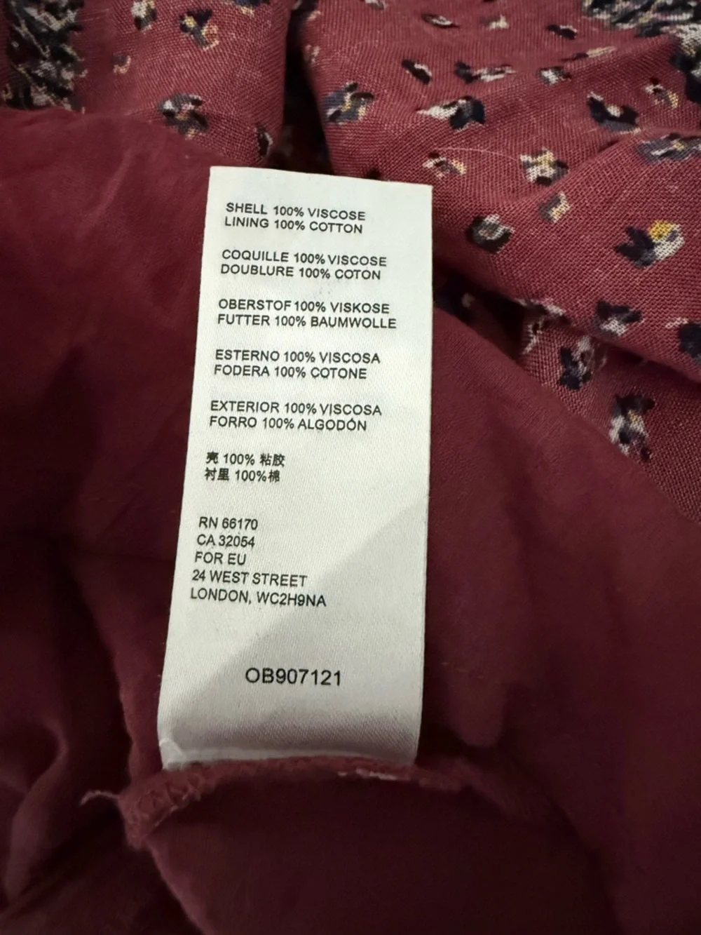 Free People Rare Feelings Mauve Floral Print Boho Maxi Dress